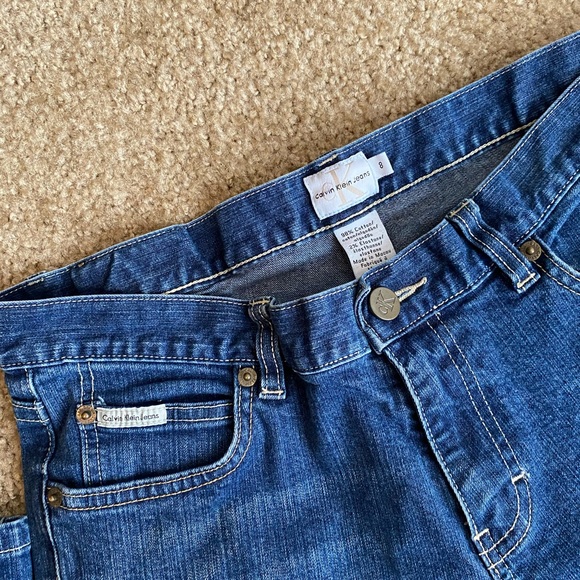 *Calvin Klein straight leg jeans size 8 - Picture 3 of 6